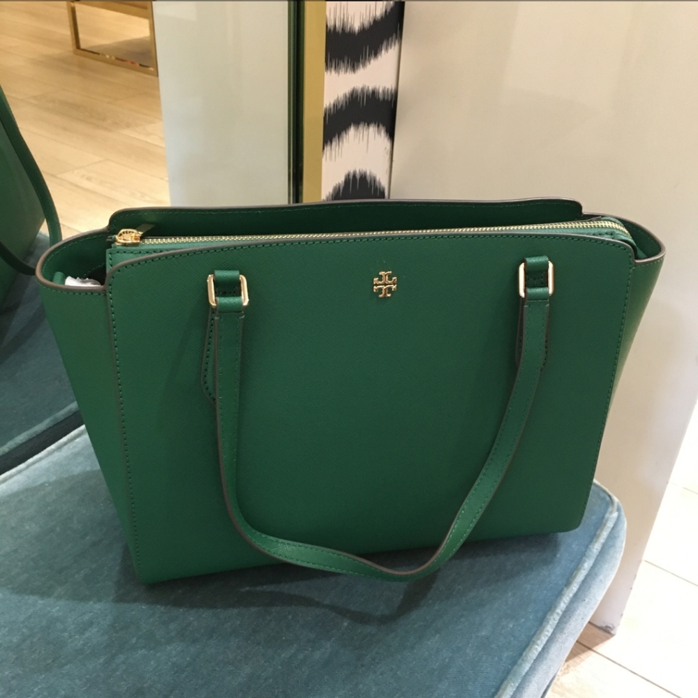 Tory Burch EMERSON TOP ZIP TOTE Style #64190